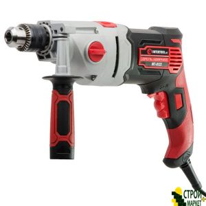 Drill shock 1200w, 2 speed: 0-1200 -0-2800ob • min, 1.5-13mm, metal. gear housing WT-0122 Intertool