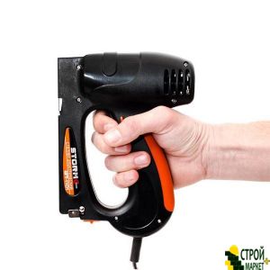 Staple Gun Stapler Electric under bracket 11.3 * 0.70 * 8-16mm, 8-16mm nail, 750W, 20 beats • min. WT-1101 Intertool