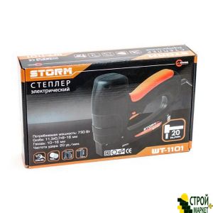 Staple Gun Stapler Electric under bracket 11.3 * 0.70 * 8-16mm, 8-16mm nail, 750W, 20 beats • min. WT-1101 Intertool