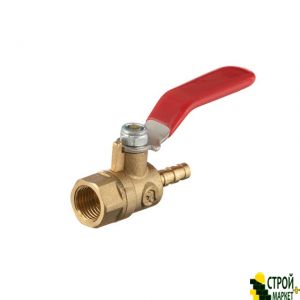 BALL VALVE air, brass, internal thread 1/4 "on the hose 6mm, STORM [PT-1885] PT-1885 Intertool