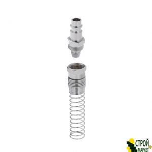 Connector with a spring with helical or straight hose 8h12 mm mate quick connect PT-1837 Intertool