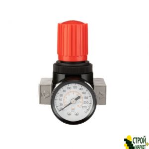 Регулятор тиску 1/4 ", 1-16 бар, 1600 л / хв, професійний PT-+1429 Intertool