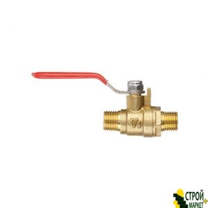 BALL VALVE air, brass, external thread 1/4 "-1/4", STORM PT-1882 Intertool