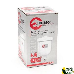 Plastic tank with an external thread M14x1.25. 600ml PT-1902 Intertool