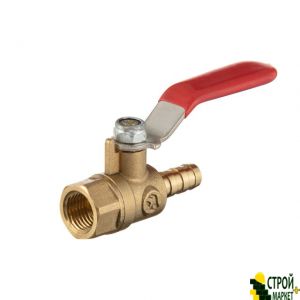 BALL VALVE air, brass, internal thread 1/4 "on the hose 8mm, STORM [PT-1887] PT-1887 Intertool