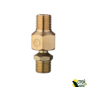 Шарнир поворотный наружная резьба 1/4"-1/4", латунь STORM PT-2208 Intertool