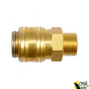 Brass quick release connection to the external thread 3/8 YT-24095 Yato