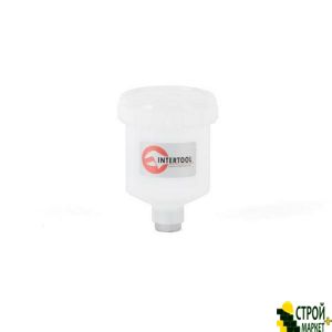 Plastic tank for mini HVLP with internal thread M14x1, 125ml PT-1900 Intertool