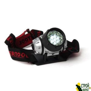 Head lamp LED, four modes of operation, 19 LED, 3 AAA batteries. LB-0301 Intertool