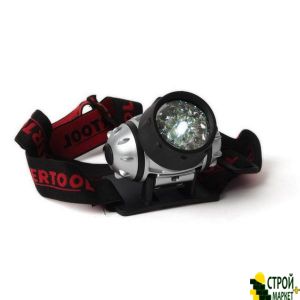 Head lamp LED, four modes of operation, 19 LED, 3 AAA batteries. LB-0301 Intertool