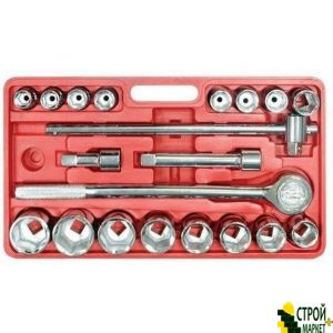 A set of heads and accessories 21ed., 3/4 goal. 6gr., HT-2221 19-50mm Intertool