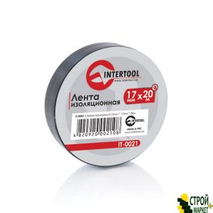 Лента изоляционная 0.15мм*17мм*20м черная IT-0021 Intertool