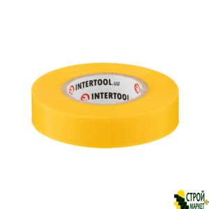 Лента изоляционная 0.15мм*17мм*20м желтая IT-0052 Intertool