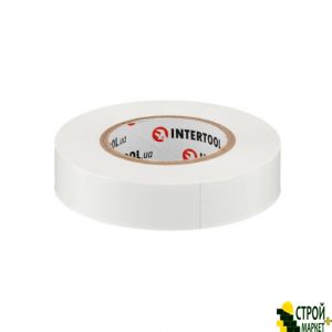 Insulating tape 0.15mm * 17mm * 20m white IT-0053 Intertool