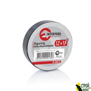 Лента изоляционная 0.15mm*17mm*15m черная IT-0016 Intertool