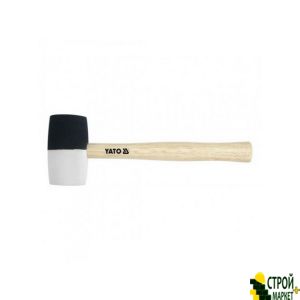 Rubber mallet white-black 49 mm 0.34 kg YT-4601 Yato