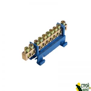 Tire zero holes 10 on DIN rail 100A IP20 ElectroHouse