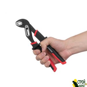 Water pump pliers 250 mm, forged steel 40CrV, dvuhkompnentnye handle STORM NT-0165 Intertool