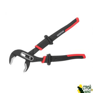 Water pump pliers 250 mm, forged steel 40CrV, dvuhkompnentnye handle STORM NT-0165 Intertool