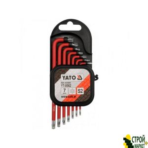 Набір ключів Torx T9-T30 7 шт. YT-0562 Yato