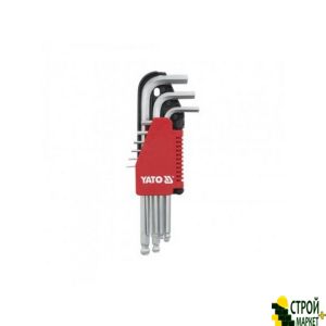 Hex Key Set ball 9 pcs 2-10 mm YT-0507 Yato