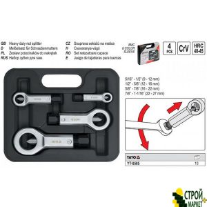 Гайкоріз механічні 4 шт YT-0585 Yato