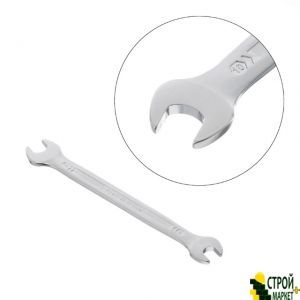 Wrench 8-10mm Cr-V, Cr-coated satin; DIN3110, STORM XT-1109 Intertool