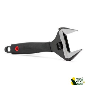 Wrench 250mm, rubberized handle, diluted jaws 50mm, Cr-V XT-0050 Intertool