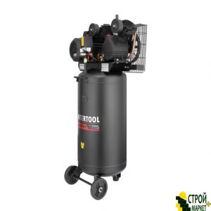 Compressor 100 l, vertical, 3 kW, 220 volt, 10 atm, 500 l / min, the cylinder 2 PT-0017 Intertool