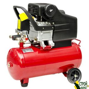 24l Compressor, 2HP, 1.5kW, 220V, 8atm, 206l • min. PT-0009 Intertool