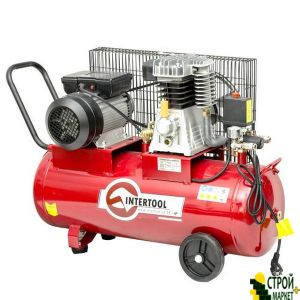 Compressor 50l, 2.5HP, 1.8kVt, 220, 8atm, 233l • min. PT-0011 Intertool