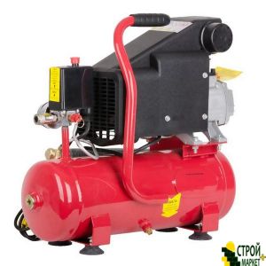 Компресор 9л, 0.75кВт, 1.0HP, 220 В, 8атм, 160л -мін PT-0002 Intertool