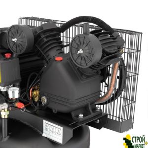 Compressor 100 l, vertical, 3 kW, 220 volt, 10 atm, 500 l / min, the cylinder 2 PT-0017 Intertool