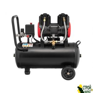 Compressor 24 l, 1.1kW, 220V, 8atm 200 l / min, 2800 rev / min, oil-free, two cylinder PT-0029 Intertool