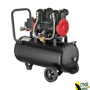 Compressor 24 l, 1.1kW, 220V, 8atm 200 l / min, 2800 rev / min, oil-free, two cylinder PT-0029 Intertool