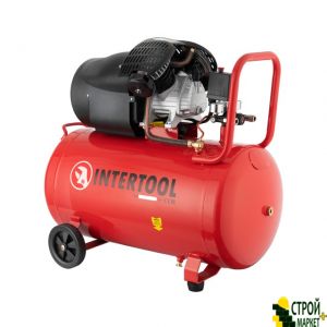 Compressor 100 l, 2.23 kW, 220 volt, 8 atm, 354 l / min, the cylinder 2 PT-0005 Intertool