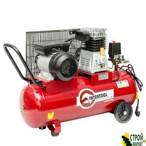 Compressor 50l, 2.5HP, 1.8kVt, 220, 8atm, 233l • min. PT-0011 Intertool