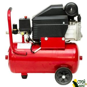 Компресор 24л, 2HP, 1.5кВт, 220В, 8атм, 206л -мін PT-0010 Intertool