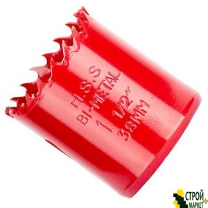 Drill crown bimetal 38 mm SD-5638 Intertool