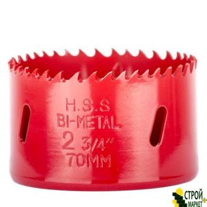 Drill crown bimetal 70 mm SD-5670 Intertool