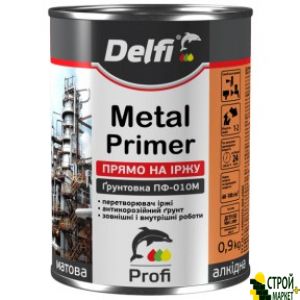 Primer on the PD-010M rust red-brown, 25 kg Delfi