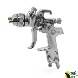 Spray Gun HVLP, 1.3mm nozzle. Upper reservoir 600ml plastic, 3bar PT-0106 Intertool