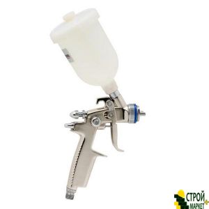 Spray Gun HVLP II MINI professional, 0.8mm nozzle, plastic upper tank 250 ml., 2-2.5bar PT-0128 Intertool