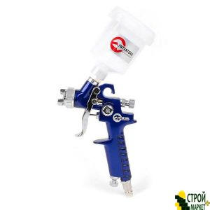 Spray air HVLP MINI, 0.8mm nozzle, an upper plastic tank 125ml., 3bar. PT-0101 Intertool