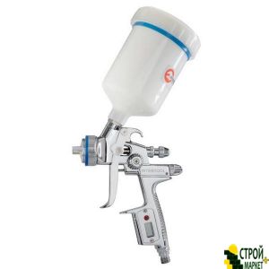 Spray Gun HVLP II Digital Professional, 1.3mm nozzle, plastic upper tank 600 ml., 2bar PT-0105D Intertool