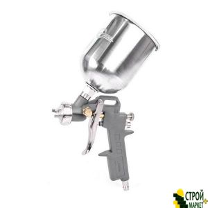 HP spray gun, nozzle of 1.5mm, an upper metal reservoir 600ml, 5bar PT-0205 Intertool