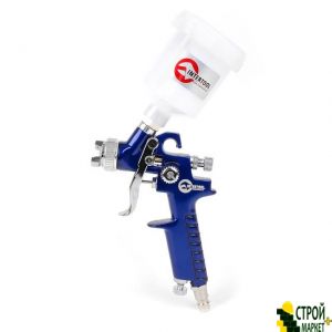 Spray air HVLP MINI, 1.2mm nozzle, an upper plastic tank 125ml., 3bar PT-0122 Intertool