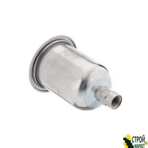 Metal tank for mini HVLP with internal thread M14x1, 125ml PT-1903 Intertool