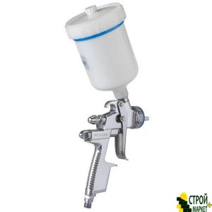 Spray Gun HVLP II Digital Professional, 1.3mm nozzle, plastic upper tank 600 ml., 2bar PT-0105D Intertool