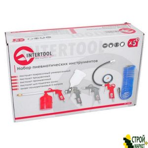 Set pneumatic paint 5ed. PT-1502 Intertool